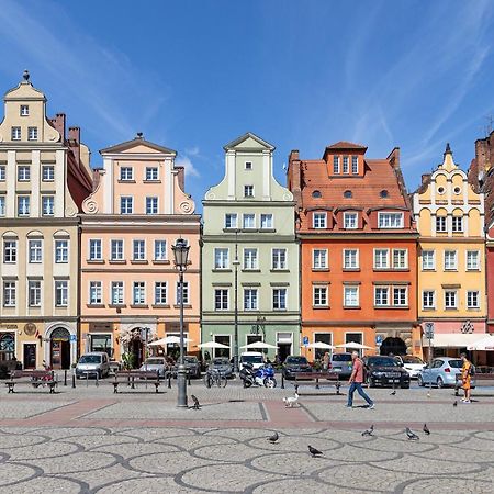 Prywatne Studio Dla 4 Osob Z Widokiem Na Rynek I Plac Solny! Wroclaw Dış mekan fotoğraf