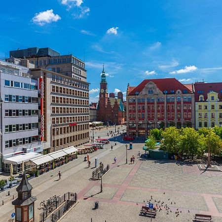 Prywatne Studio Dla 4 Osob Z Widokiem Na Rynek I Plac Solny! Wroclaw Dış mekan fotoğraf